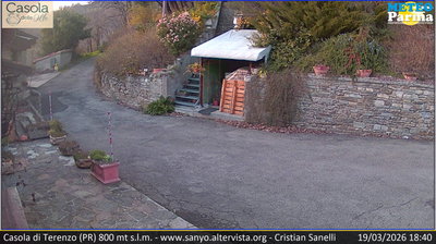 immagine della webcam nei dintorni di Fornovo di Taro: webcam Terenzo