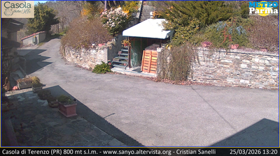 immagine della webcam nei dintorni di Felino: webcam Terenzo