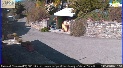 immagine della webcam nei dintorni di Parma Aeroporto: webcam Terenzo