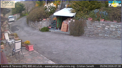 immagine della webcam nei dintorni di Salsomaggiore Terme: webcam Terenzo