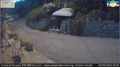 immagine della webcam nei dintorni di Tabiano Terme: webcam Terenzo