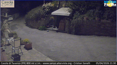 immagine della webcam nei dintorni di Salsomaggiore Terme: webcam Terenzo