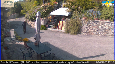 immagine della webcam nei dintorni di Borgo Val di Taro: webcam Terenzo