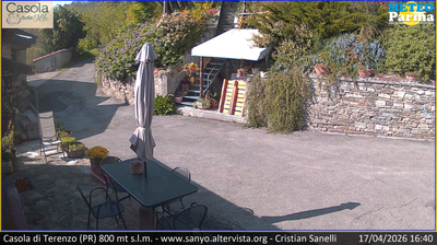 immagine della webcam nei dintorni di Borgo Val di Taro: webcam Terenzo