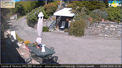 immagine della webcam nei dintorni di Corniglio: webcam Terenzo