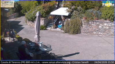 immagine della webcam nei dintorni di Calestano: webcam Terenzo