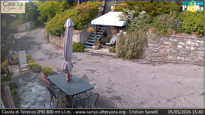 immagine della webcam nei dintorni di Fornovo di Taro: webcam Terenzo