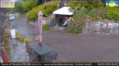 immagine della webcam nei dintorni di Fornovo di Taro: webcam Terenzo