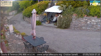 immagine della webcam nei dintorni di Fornovo di Taro: webcam Terenzo