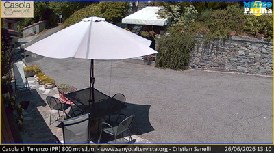 immagine della webcam nei dintorni di Felino: webcam Terenzo