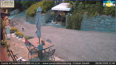immagine della webcam nei dintorni di Parma Aeroporto: webcam Terenzo