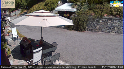 immagine della webcam nei dintorni di Neviano degli Arduini: webcam Terenzo