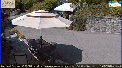 immagine della webcam nei dintorni di Salsomaggiore Terme: webcam Terenzo