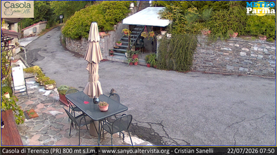 immagine della webcam nei dintorni di Borgo Val di Taro: webcam Terenzo
