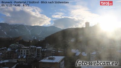 immagine della webcam nei dintorni di Lago di Braies: webcam Brunico