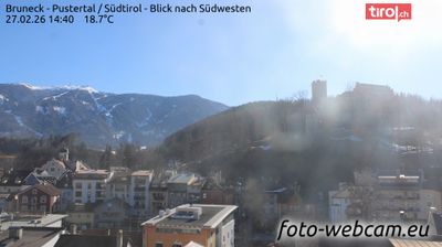 immagine della webcam nei dintorni di San Vigilio di Marebbe: webcam Brunico