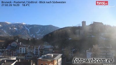 immagine della webcam nei dintorni di Lago di Braies: webcam Brunico