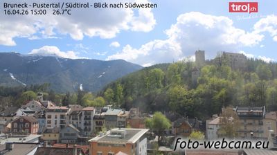 immagine della webcam nei dintorni di Lago di Braies: webcam Brunico