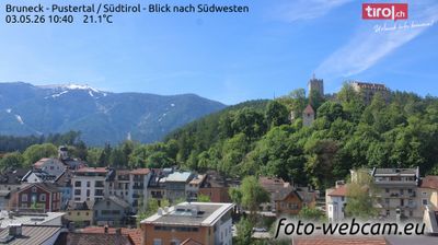 immagine della webcam nei dintorni di Valle Aurina: webcam Brunico