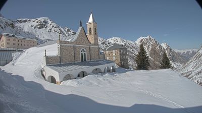 immagine della webcam nei dintorni di Demonte: webcam Sant'Anna di Vinadio
