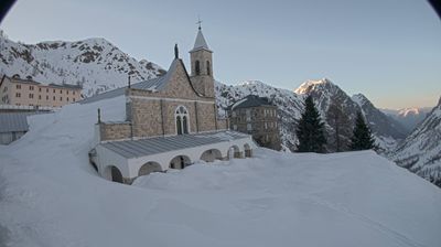 immagine della webcam nei dintorni di Demonte: webcam Sant'Anna di Vinadio