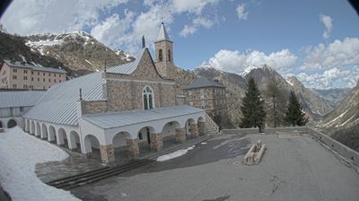 immagine della webcam nei dintorni di Pietraporzio: webcam Sant'Anna di Vinadio