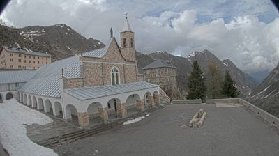 immagine della webcam nei dintorni di Castelmagno: webcam Sant'Anna di Vinadio