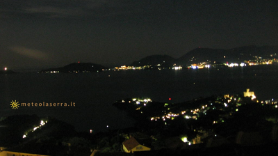 immagine della webcam nei dintorni di Riccò del Golfo di Spezia: webcam Lerici