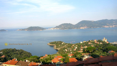 immagine della webcam nei dintorni di Riccò del Golfo di Spezia: webcam Lerici