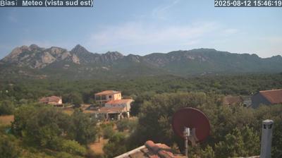 immagine della webcam nei dintorni di Punta di L'Aldia: webcam Padru