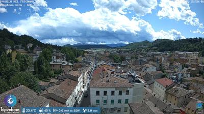 immagine della webcam nei dintorni di Castello di Serravalle: webcam Pavullo nel Frignano