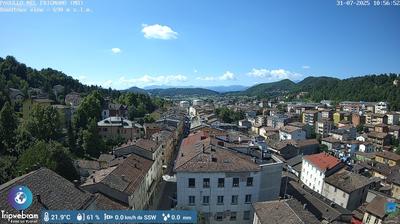 immagine della webcam nei dintorni di Passo del Lupo: webcam Pavullo nel Frignano