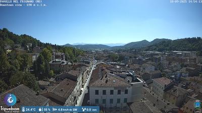 immagine della webcam nei dintorni di Canevare di Fanano: webcam Pavullo nel Frignano