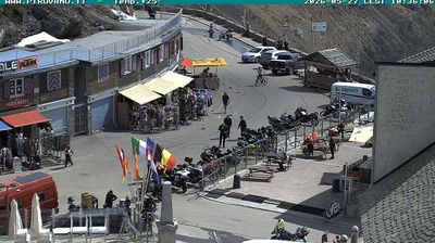 immagine della webcam nei dintorni di Sobretta Vallalpe: webcam Passo dello Stelvio