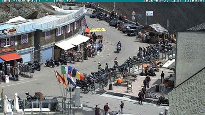 immagine della webcam nei dintorni di Bormio 2000: webcam Passo dello Stelvio