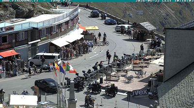 immagine della webcam nei dintorni di Livigno: webcam Passo dello Stelvio