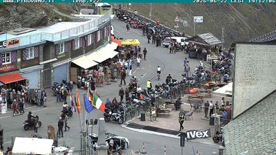 immagine della webcam nei dintorni di Livigno: webcam Passo dello Stelvio