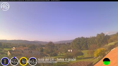immagine della webcam nei dintorni di Giuliano di Roma: webcam Castelliri