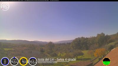 immagine della webcam nei dintorni di Pontecorvo: webcam Castelliri