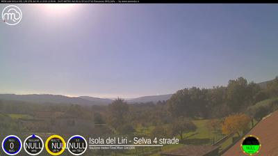 immagine della webcam nei dintorni di Pontecorvo: webcam Castelliri