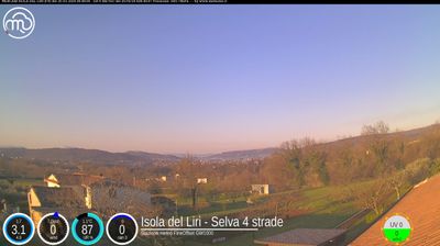 immagine della webcam nei dintorni di Isola del Liri: webcam Castelliri