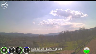 immagine della webcam nei dintorni di Isola del Liri: webcam Castelliri