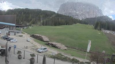 immagine della webcam nei dintorni di Alpe di Siusi: webcam Santa Cristina Valgardena Ski