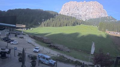 immagine della webcam nei dintorni di San Cassiano: webcam Santa Cristina Valgardena Ski