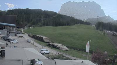 immagine della webcam nei dintorni di Selva di Val Gardena: webcam Santa Cristina Valgardena Ski