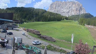 immagine della webcam nei dintorni di Selva di Val Gardena: webcam Santa Cristina Valgardena Ski