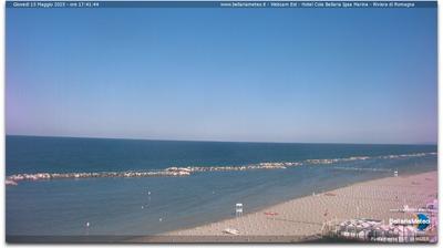 immagine della webcam nei dintorni di Bellaria Igea Marina: webcam San Mauro a Mare