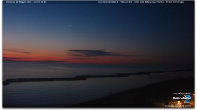 immagine della webcam nei dintorni di Poggio Berni: webcam San Mauro a Mare