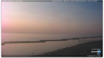 immagine della webcam nei dintorni di Viserba: webcam San Mauro a Mare