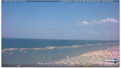 immagine della webcam nei dintorni di Rivabella: webcam San Mauro a Mare